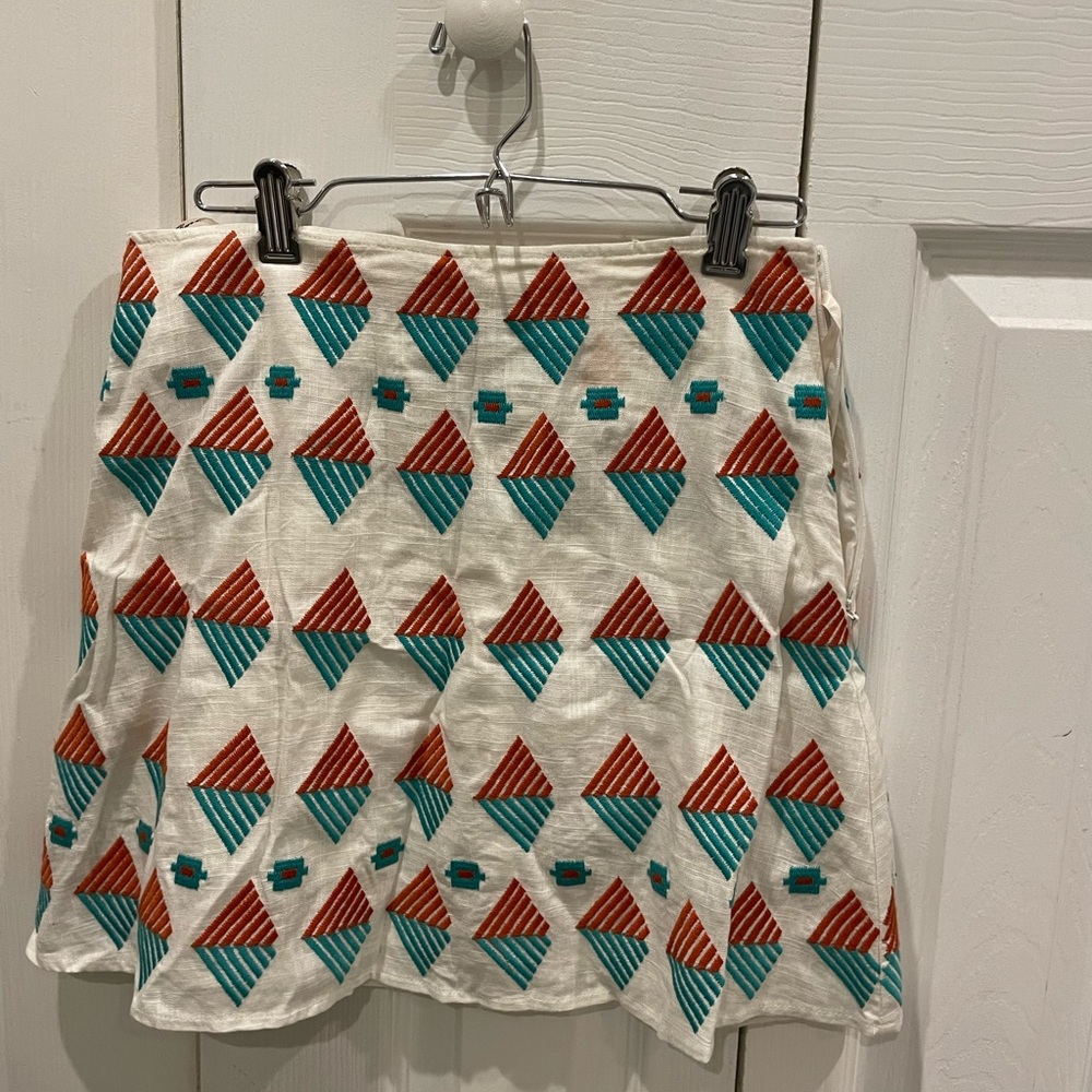 Multi-color Mini Skirt